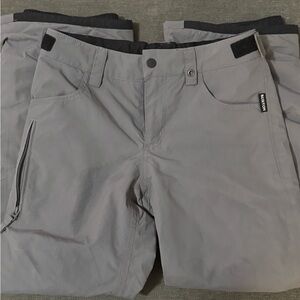Burton Boys Gray Snowpants Size Large